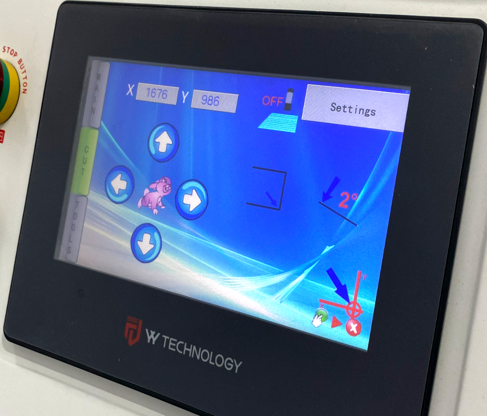 Sistema com tela sensível ao toque